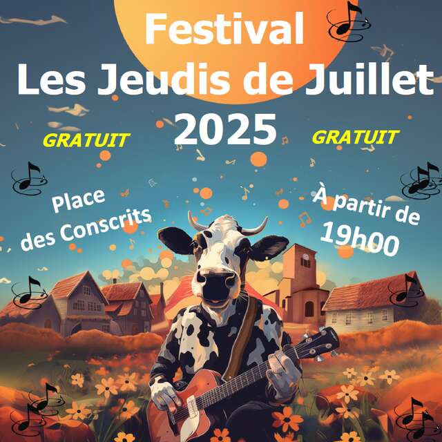 Festival Les Jeudis de Juillet - concerts