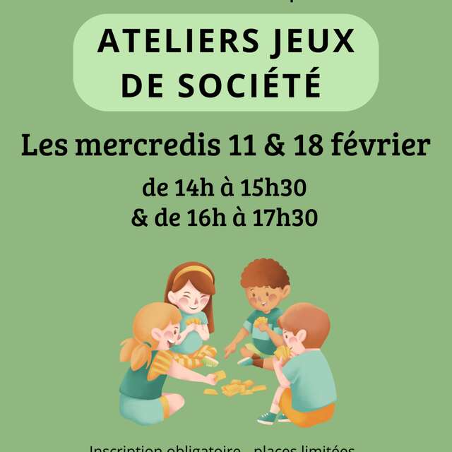 Atelier jeux de société