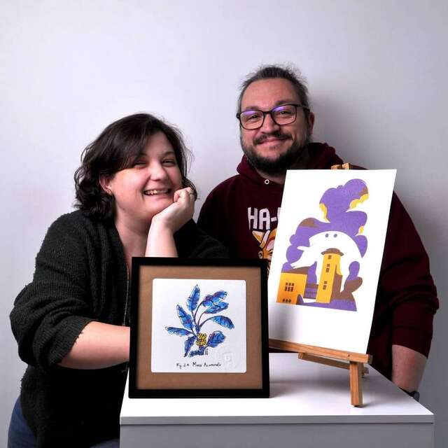 Atelier Donjon et crayons