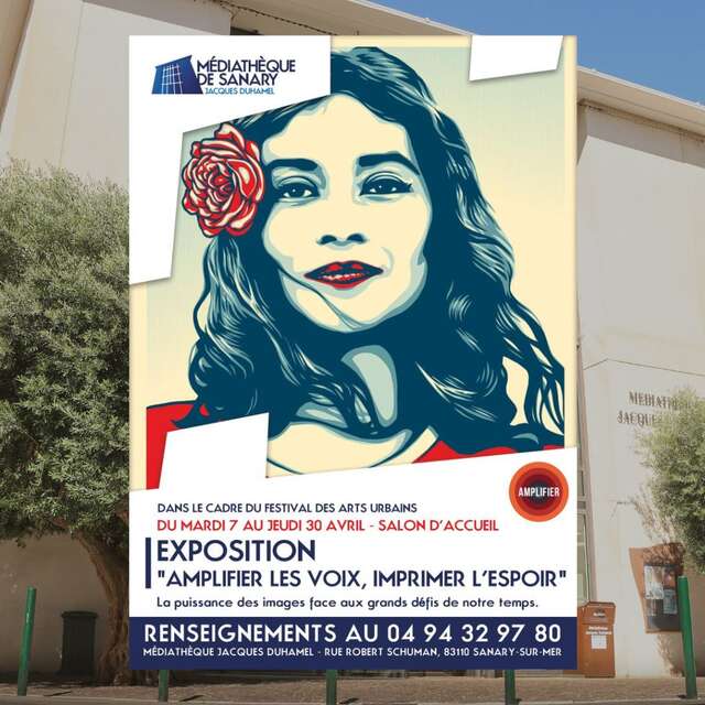Exposition : "Amplifier les voix, imprimer l'espoir"