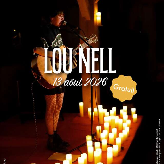 Lou Nell en concert au Château de Treffort