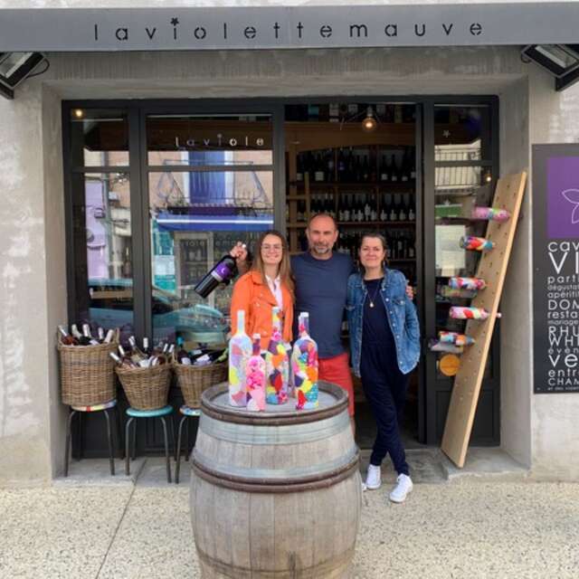 La Violettemauve - Wine cellar