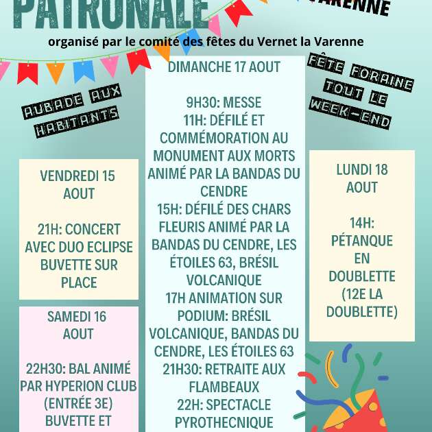 Fête patronale