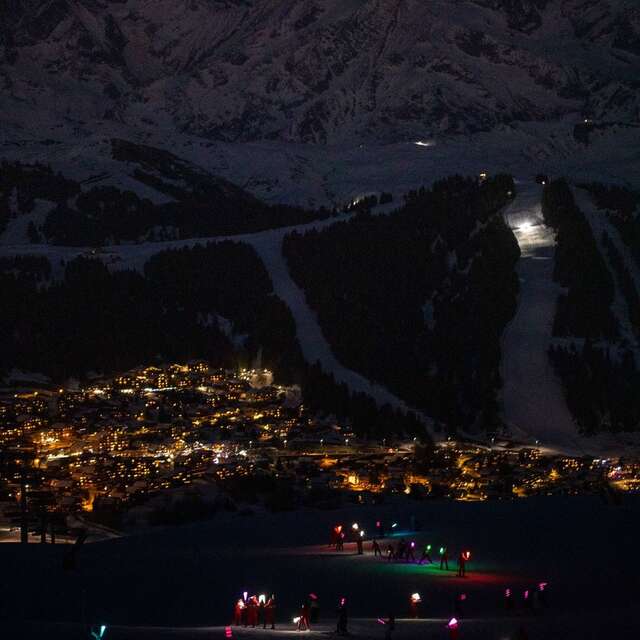 Descente aux flambeaux caritative pour LANA