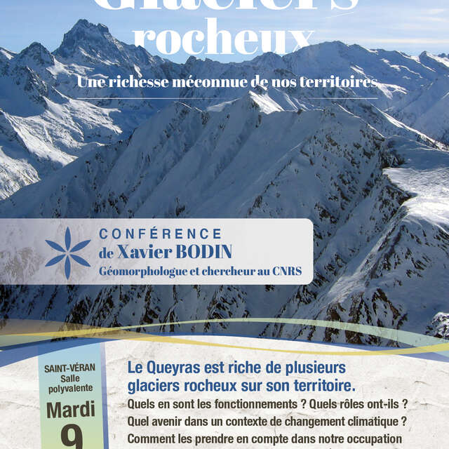 Conférence - Les glaciers rocheux
