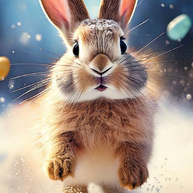 La chasse aux œufs de Pâques