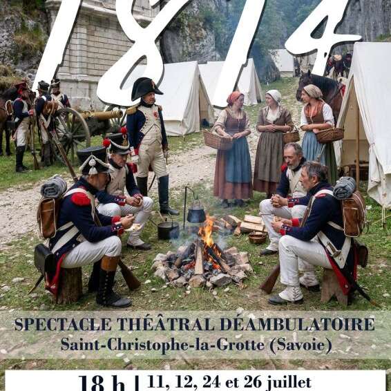 Spectacle déambulatoire "1814"