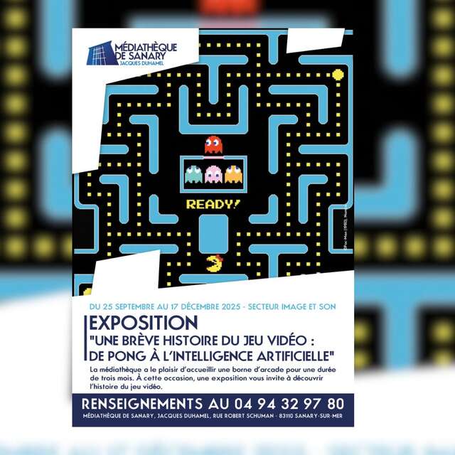 Exposition : "Une brève histoire du jeu vidéo : de Pong à l’intelligence artificielle"