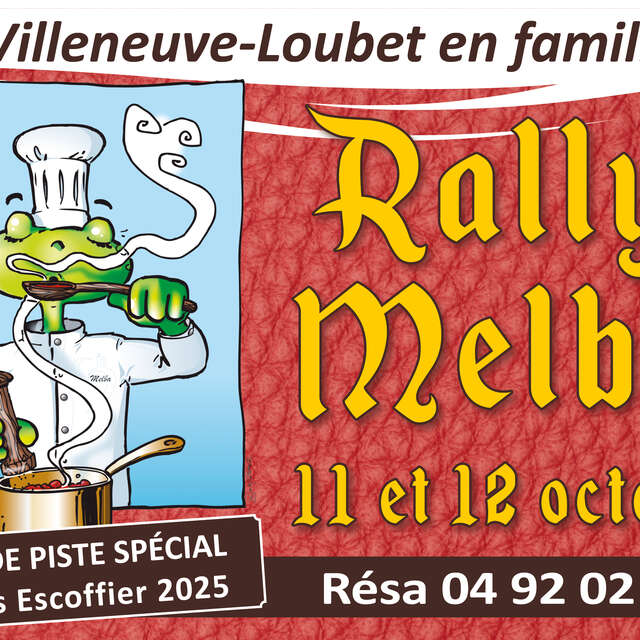 Rallye Melba spécial Fêtes Escoffier 2025
