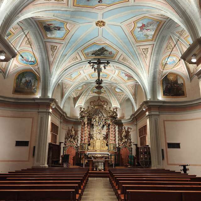 Visite de l'église de Saint Nicolas la Chapelle