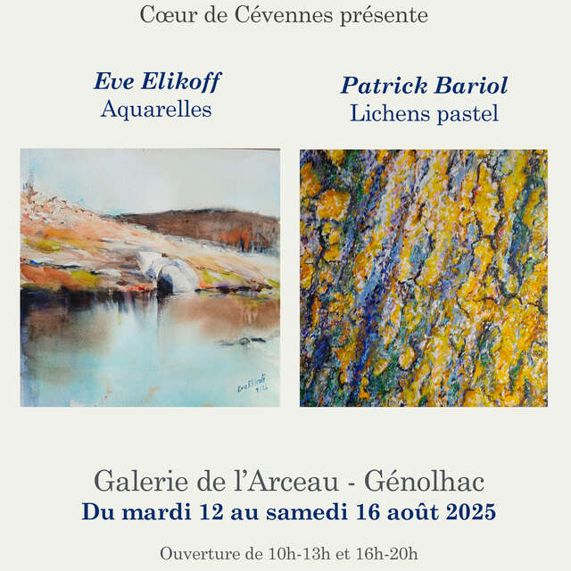 Expo à la Galerie de l'Arceau - Génolhac