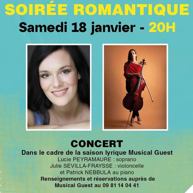 Soirée romantique - Musical Guest