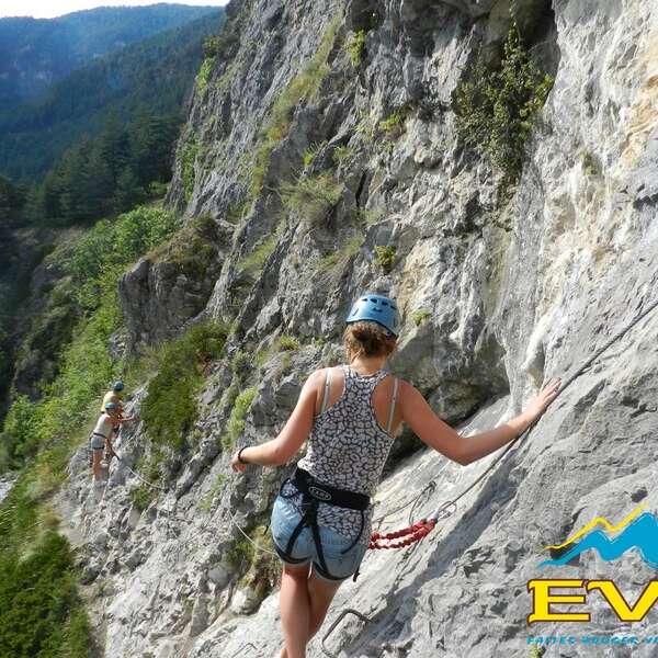 Via Ferrata avec Eau Vive Passion