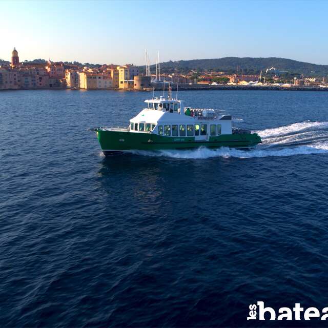Navettes les Issambres à Saint-Tropez avec les Bateaux Verts