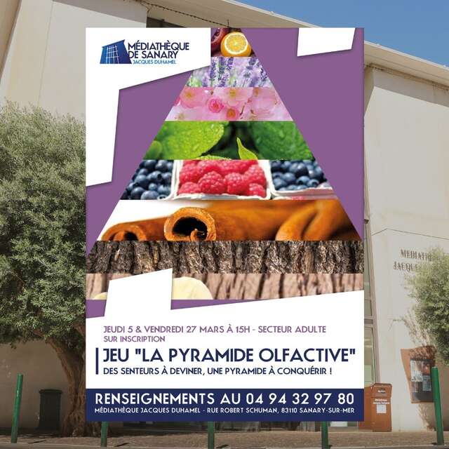 Jeu "La pyramide olfactive"