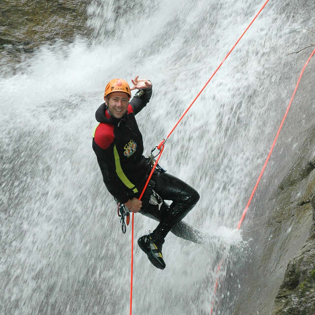 Canyoning initiation