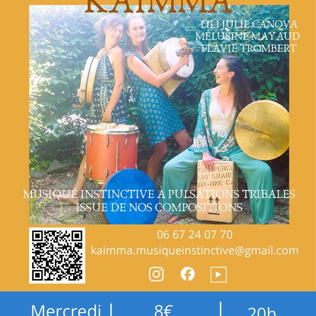 Concert de Kaïmma: polyphonie et percussions