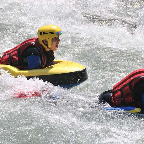 Hydrospeed - zwemmen in wild water met MCF