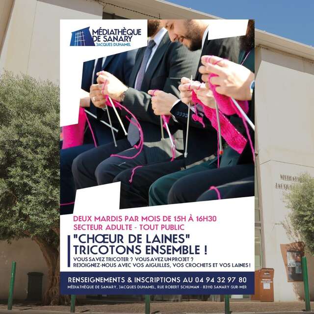 "Chœur de laines" | Tricotons ensemble !