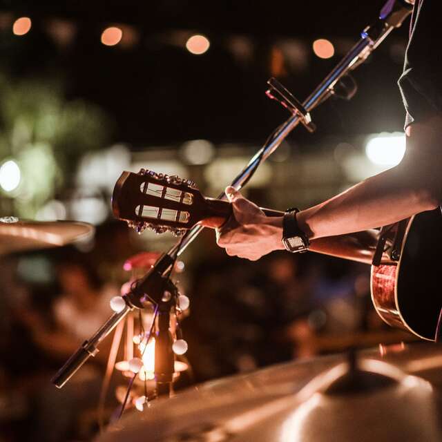 Concert de blues-rock