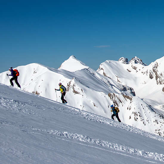 Ski de rando - Itinéraire La Trace