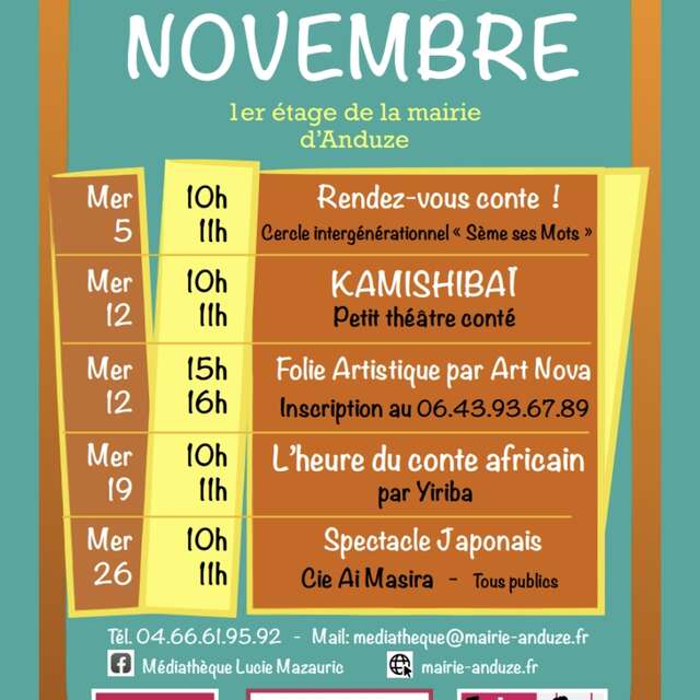 La médiathèque en Novembre