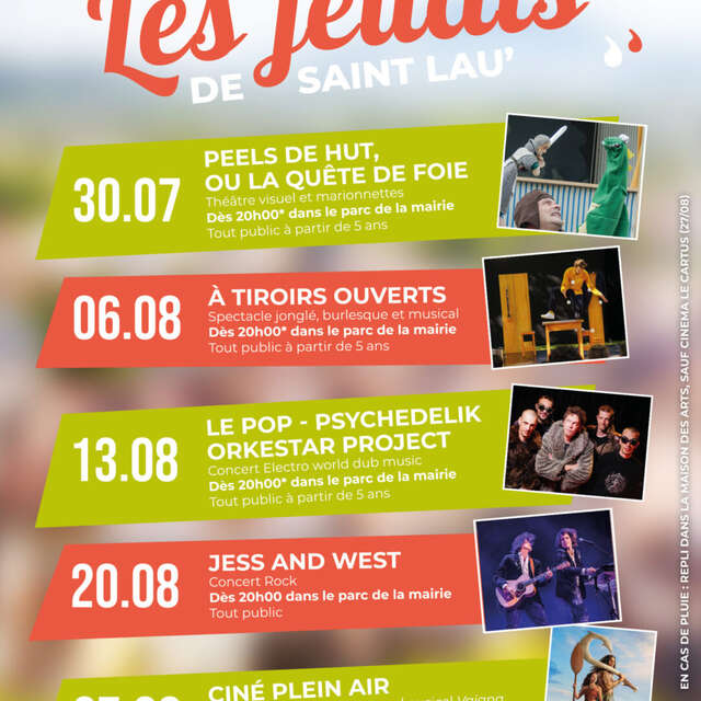 Les Jeudis de Saint Lau' - La pop-Psychedelik Orkestar Project