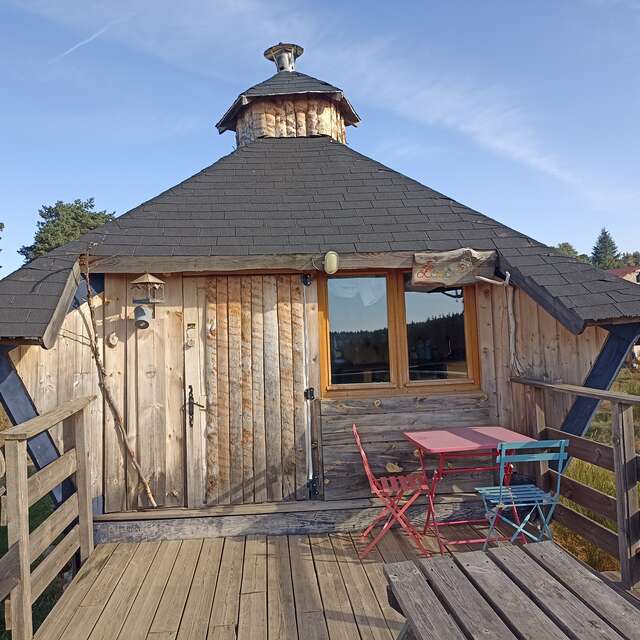 Cabane surélevée "Lov’Nid"