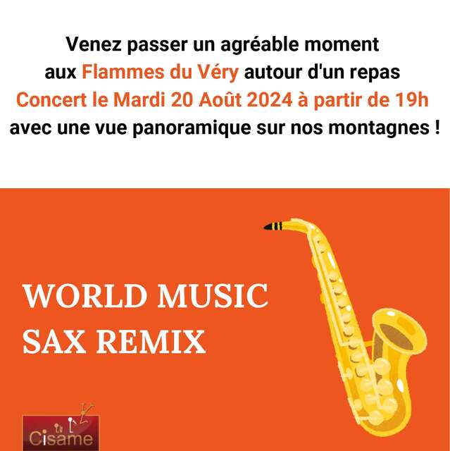 Concert "World Music Sax Remix"
