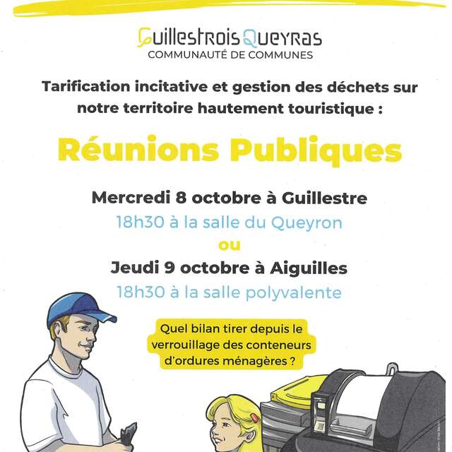 Réunion publique : Quel bilan tirer depuis le verrouillage des conteneurs d'ordures ménagères ?