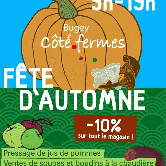 Fête d'automne à Bugey Côté Fermes
