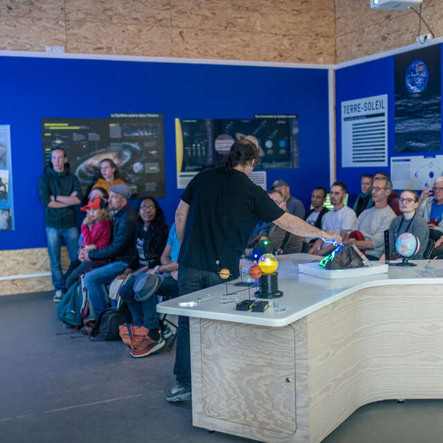Rencontre en ciel pur - Visite guidée de la Maison du Soleil et de l'Astronomie