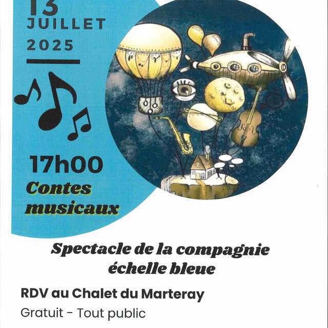 Spectacle contes musicaux à Saint-Nicolas la Chapelle