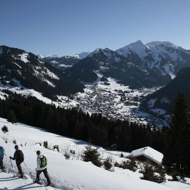 Itinéraires raquettes en vallée d'Abondance