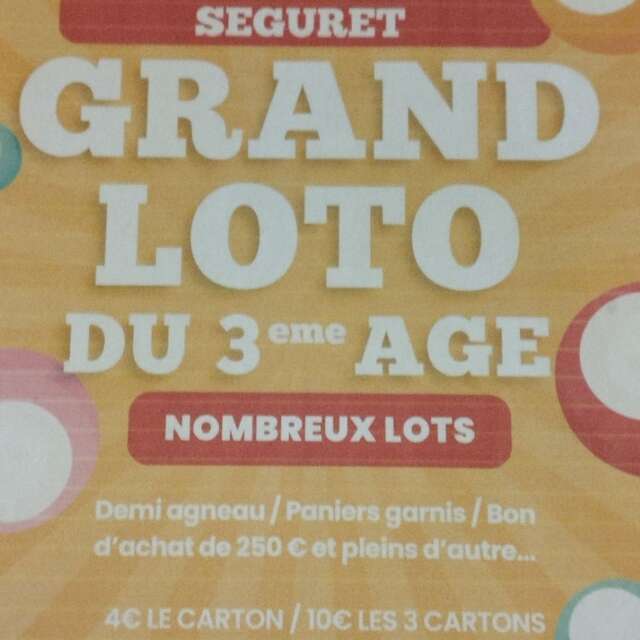 Loto du 3ème Âge