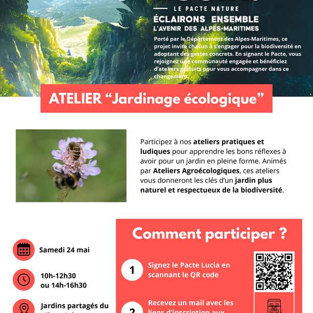 Atelier de jardinage écologique