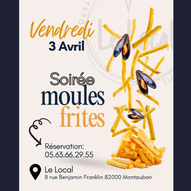 Soirée moules frites