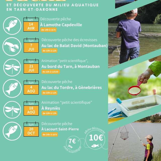 Ateliers Pêche et Découverte
