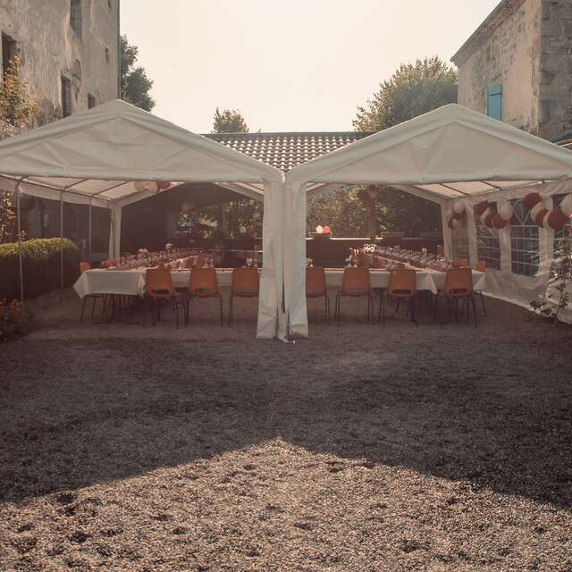 Espace de réception Le Chastel (extérieur)