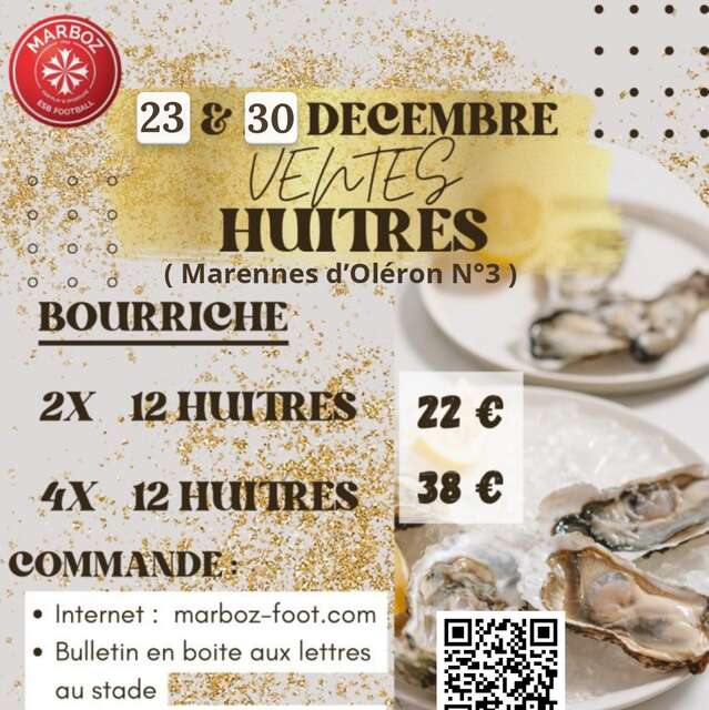 Huîtres Foot Marboz