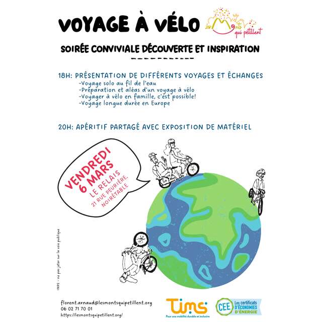 Soirée Voyage à vélo