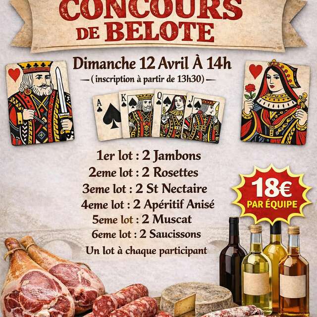 Concours de belote