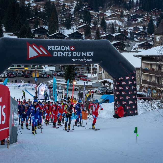Zeitgesteuerter Aufstieg von La Foilleuse | Coupe Suisse Verticale Race
