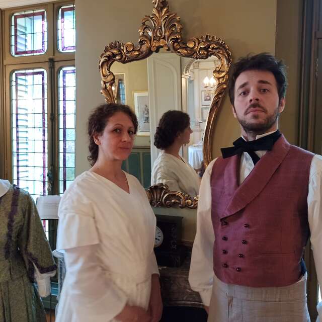 Visites avec interventions théâtralisées