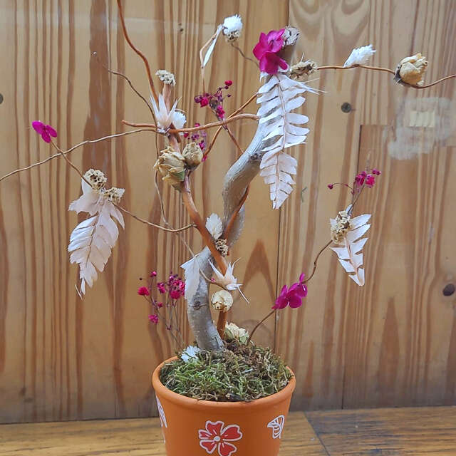 Atelier mini arbre pour les enfants