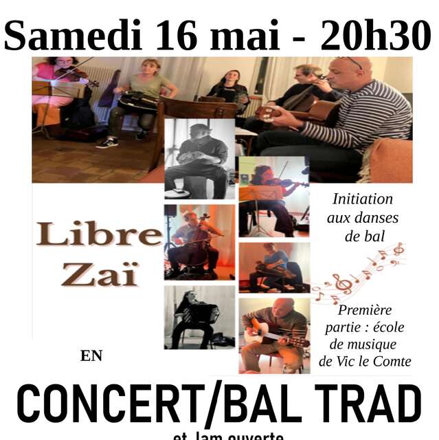 Concert-Bal trad de Libre Zaï | Le Trampoline