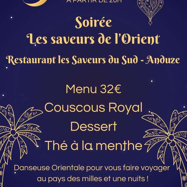 Soirée - Les saveurs de l'Orient