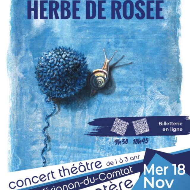 Theatralisches Konzert und Workshop „Herbe de Rosée“ – Naturoptère