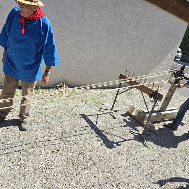 Fabrication d'une corde