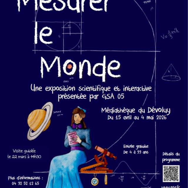 Programmation culturelle de la médiathèque : Mesurer le monde